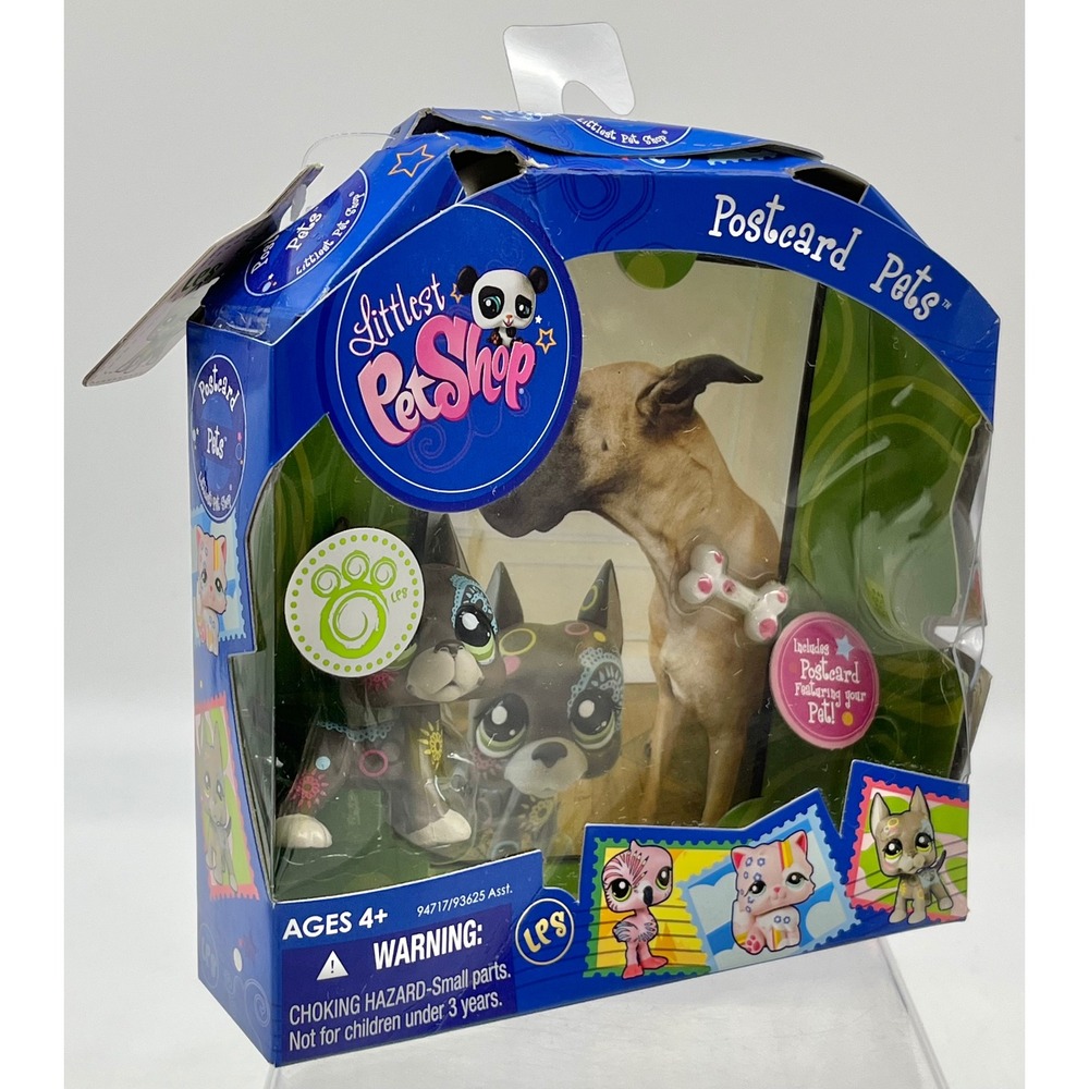 2009 Littlest Pet Shop-Postcard Pets 94717/93625 Asst. BRAND NEW - Picture 6 of 8